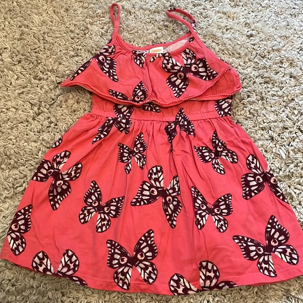 2017 Gymboree “Safari Twirl” Butterfly Dress, Size 4
